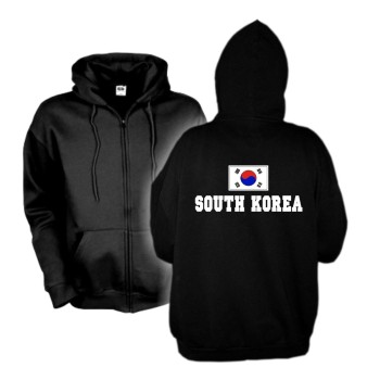 Kapuzenjacke SÜDKOREA (South Korea), Flagshirt, Hoodie S-6XL (WMS02-62e)