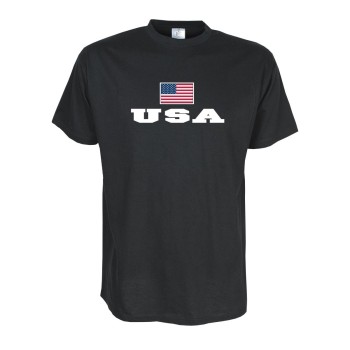 T-Shirt USA, Flagshirt, Fanshirt S - 5XL (WMS02-71a)