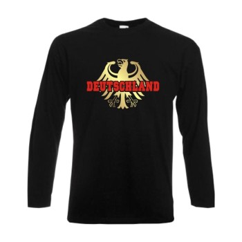 Longsleeve DEUTSCHLAND Länder Fanshirt (WMS04-03b)