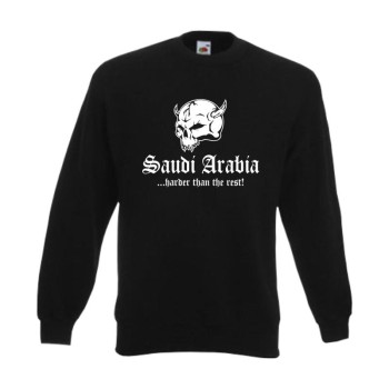 Sweatshirt SAUDIARABIEN (Saudi Arabia) harder than the rest (WMS05-53c)