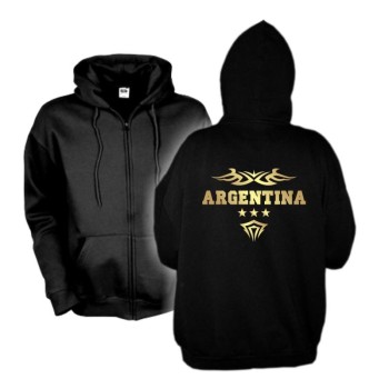 Kapuzenjacke ARGENTINIEN Ländershirt Hoodie S - 6XL (WMS06-09e)