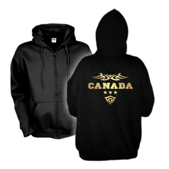 Kapuzenjacke KANADA (Canada) Ländershirt Hoodie S - 6XL (WMS06-33e)