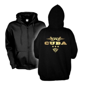 Kapuzenjacke KUBA (Cuba) Ländershirt Hoodie S - 6XL (WMS06-36e)