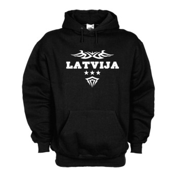 Kapuzensweat LETTLAND (Latvija) Ländershirt Hoodie S - 6XL (WMS06-37d)