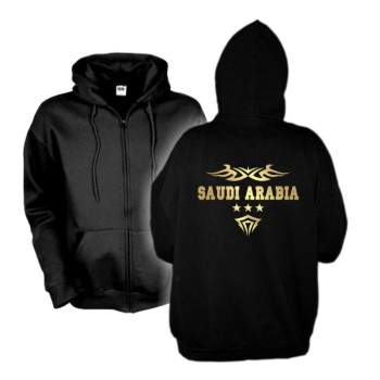 Kapuzenjacke SAUDIARABIEN (Saudi Arabia) Ländershirt Hoodie S - 6XL (WMS06-53e)