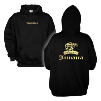 Kapuzensweat JAMAICA harder than the rest S-6XL (WMS08-30d)