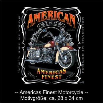 Sweatshirt Americas Finest Motorcycle, Funshirt S - 6XL (ABR01047)