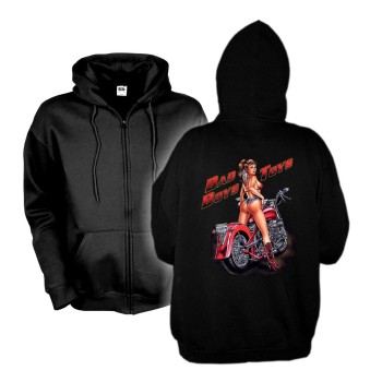 Kapuzenjacke Bad Boys Toys, Biker Hoodie