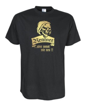 Rentner aber sonst wie neu, Fun T-Shirt in Übergrößen