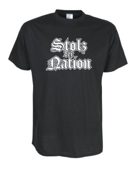 Stolz der Nation, Fun T-Shirt in Übergrößen 3XL bis 12XL