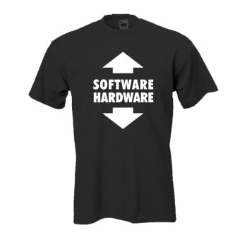 Software und Hardware - Fun T-Shirt
