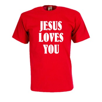 Jesus loves you, Fun T-Shirt