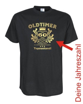 Oldtimer ..deine Jahreszahl, Geburtstags Fun T-Shirt (FSG015)