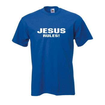 Jesus rules! -  Fun T-Shirt