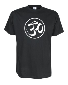 OM Schriftzeichen, Symbol, Fun T-Shirt, Funshirt bis Gr. 5XL (FSJ018)