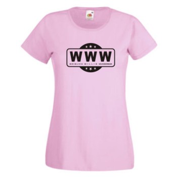 Weiblich willig wunderbar, T-Shirt, Damen Funshirt