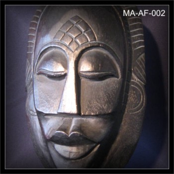 Maske mit Ständer Afrika Holz Schnitzerei (MA-AF-002)