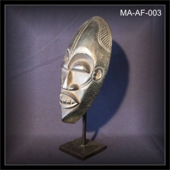Maske mit Ständer Afrika Holz Schnitzerei (MA-AF-003)
