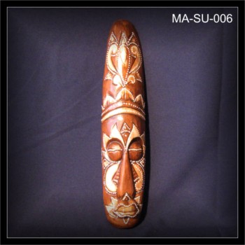 Maori Wandmaske 50cm beige-hell Dotpaint (MA-SU-006)