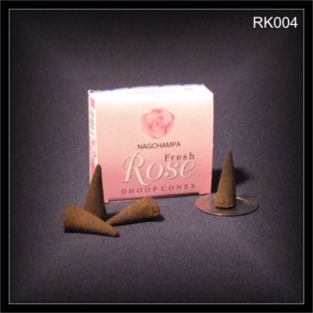 Satya fresh Rose 12 Räucherkegel (RK004)