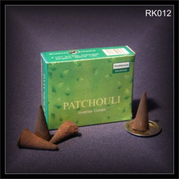 Patchouli 10 Räucherkegel aus Indien (RK012)