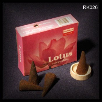 Lotus 10 Räucherkegel aus Indien (RK026)