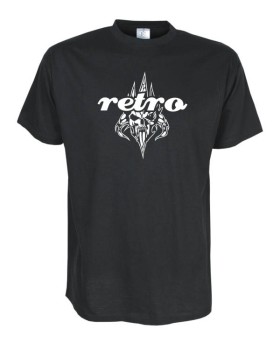 Retro, skull Fun Shirt (STR027)