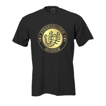 Skorpion Sternzeichen Fun T-Shirt (STZ003)