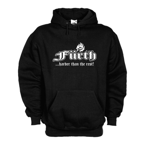 Fürth Kapuzenpulli harder than the rest Fan Hoodie (SFU03-07d)