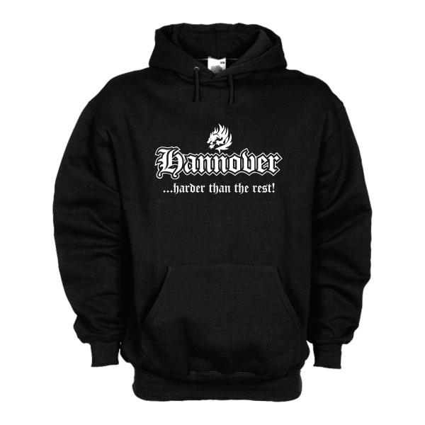 Hannover Kapuzenpulli harder than the rest Fan Hoodie (SFU03-11d)