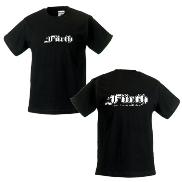 Fürth never walk alone Kinder Fanshirt (SFU04-07f)