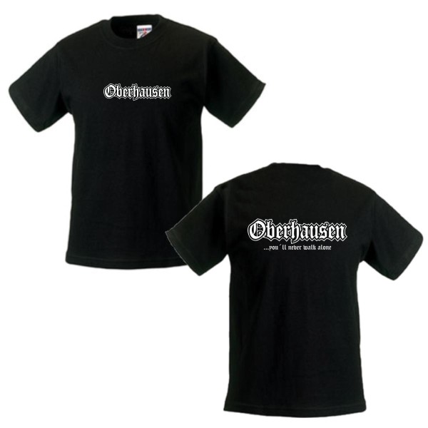 Oberhausen never walk alone Kinder Fanshirt (SFU04-27f)