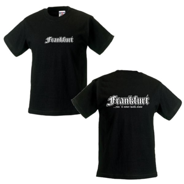 Frankfurt never walk alone Kinder Fanshirt (SFU04-38f)