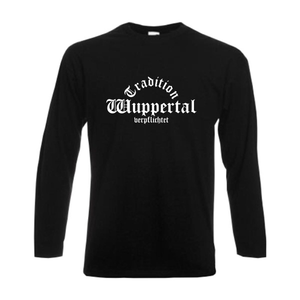 Wuppertal Tradition verpflichtet Longsleeve Fanshirt (SFU05-40b)