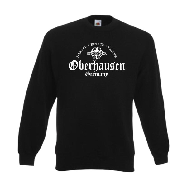 Oberhausen Sweatshirt, harder better faster stronger (SFU07-27c)