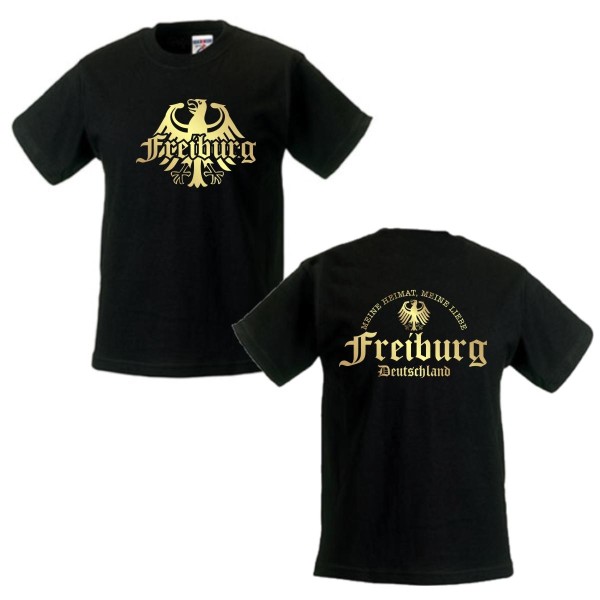 Freiburg meine Heimat meine Liebe Kinder T-Shirt (SFU08-30f)