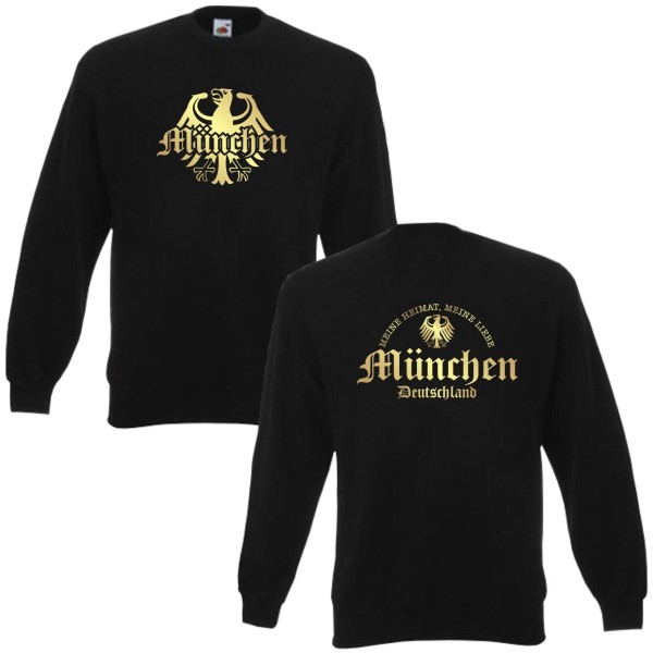 München meine Heimat meine Liebe, Sweatshirt (SFU08-31c)