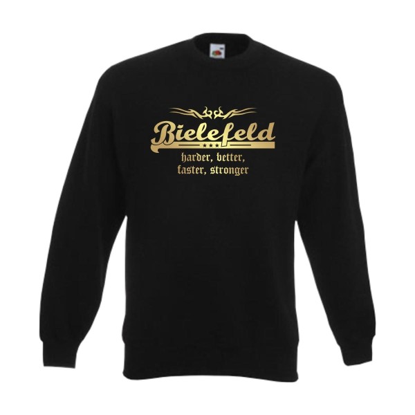 Bielefeld harder better faster stronger – Sweatshirt (SFU10-05c)