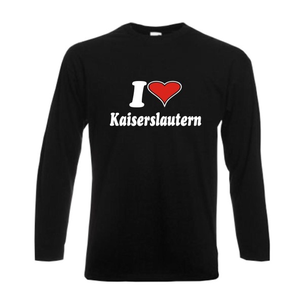 Kaiserslautern I love Longsleeve, Städteshirt (SFU11-15b)