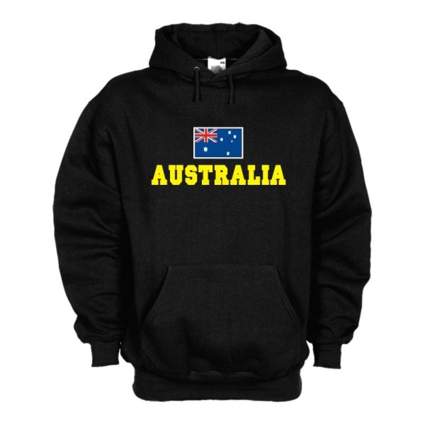 Kapuzensweat AUSTRALIEN (Australia), Flagshirt, Fan Hoodie S-6X (WMS02-10d)