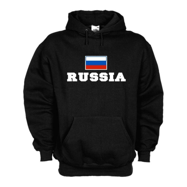 Kapuzensweat RUSSLAND (Russia), Flagshirt, Fan Hoodie S-6X (WMS02-52d)