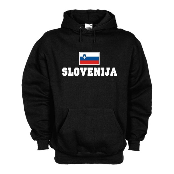 Kapuzensweat SLOVENIEN (Slovenija), Flagshirt, Fan Hoodie S-6X (WMS02-59d)