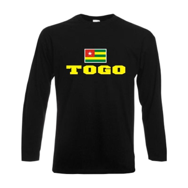 Longsleeve TOGO, Flagshirt, Fanshirt S - 6XL (WMS02-64b)