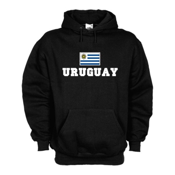 Kapuzensweat URUGUAY, Flagshirt, Fan Hoodie S-6X (WMS02-70d)