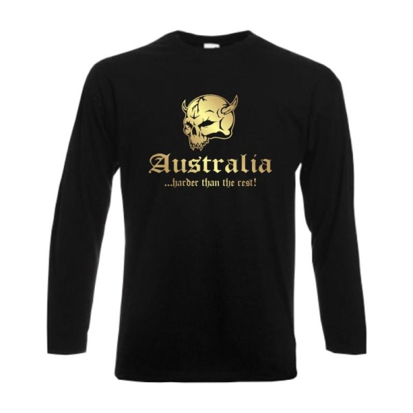 Longsleeve AUSTRALIEN (Australia) harder than the rest (WMS05-10b)