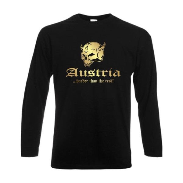 Longsleeve ÖSTERREICH (Austria) harder than the rest (WMS05-45b)