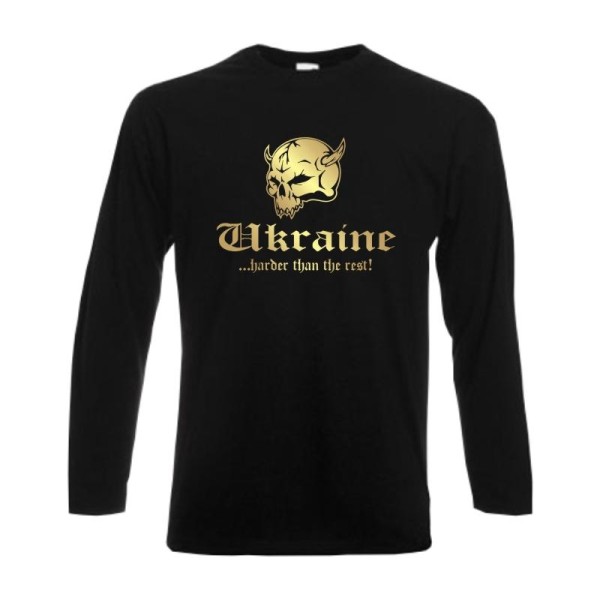 Longsleeve UKRAINE harder than the rest (WMS05-69b)