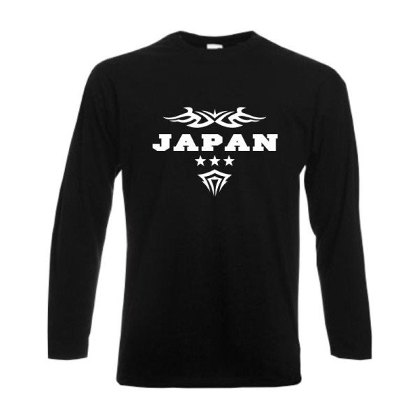 Longsleeve JAPAN Ländershirt S - 6XL (WMS06-31b)