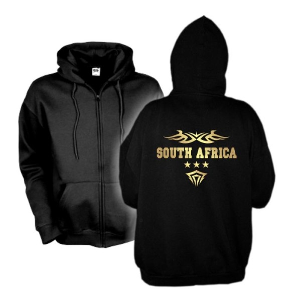 Kapuzenjacke SÜDAFRIKA (South Africa) Ländershirt Hoodie S - 6XL (WMS06-61e)