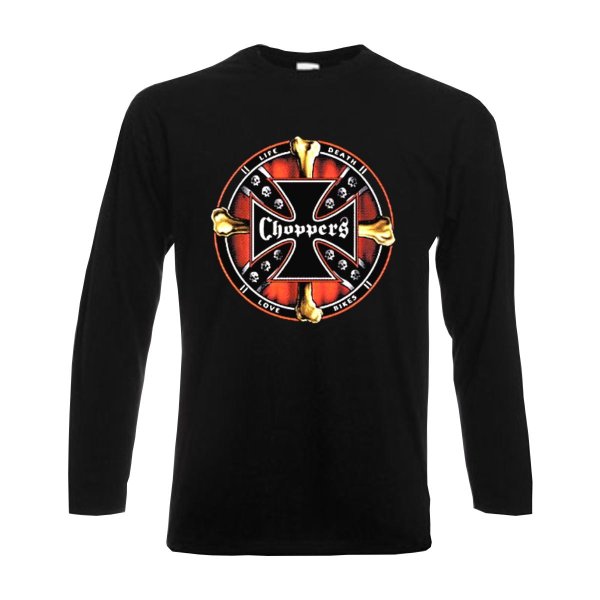 Longsleeve Choppers - Circle, langarm Funshirt